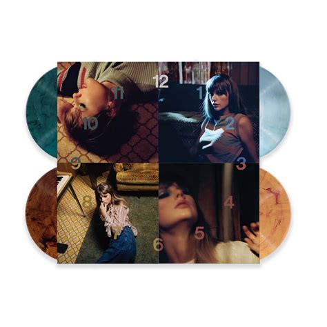 09/1/2022. Swifties have three more reasons to be excited. Taylor Swift has revealed the vinyl release of her forthcoming Midnights LP will be available in three versions, all of them limited ...